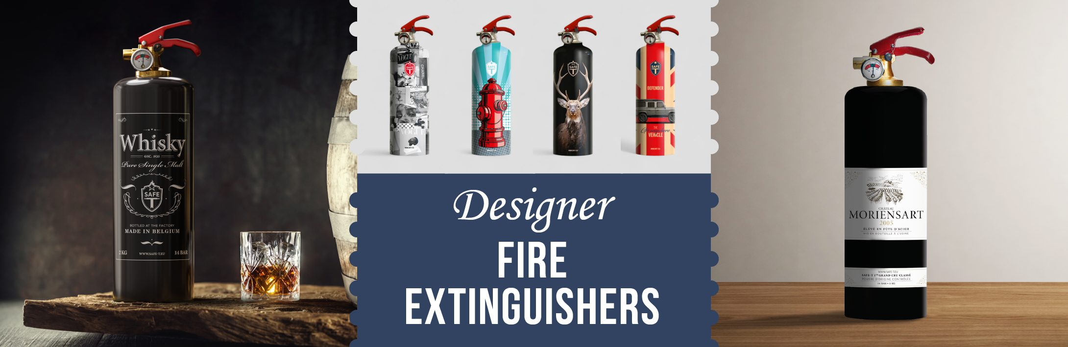 Designer Fire Extinguishers