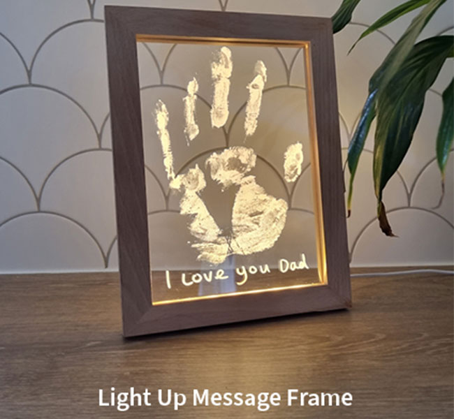 Light Up Message Frame