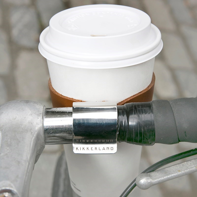 Leather Bike Cup Holder