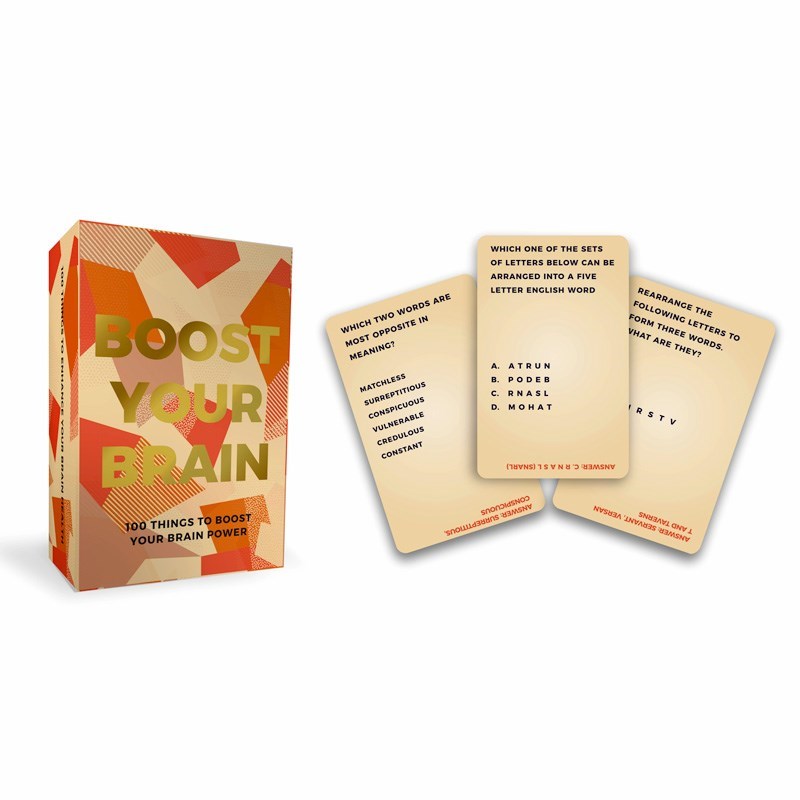 100 Boost your Brain Cards 100 Boost your Brain Cards