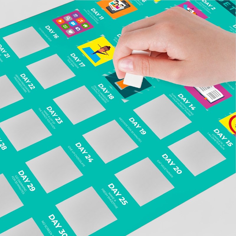 30 Day Challenge Poster Detox 30 Day Challenge Poster Detox