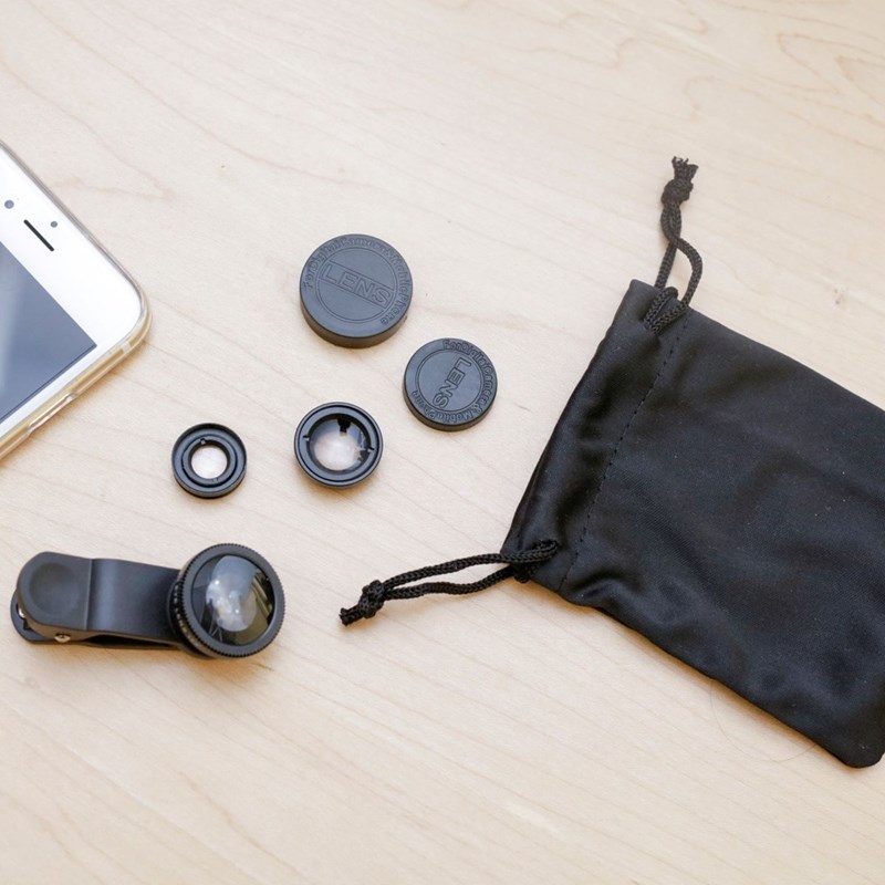 3 in 1 Camera Phone Lens Kit | Wide Angle, Macro & Fisheye