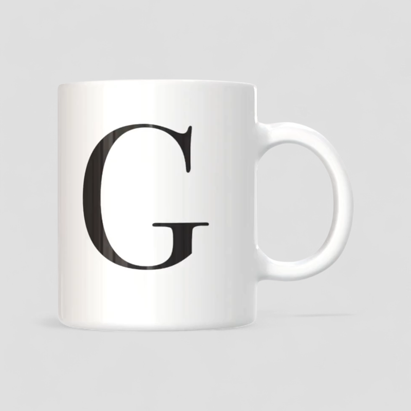 Alphabet Mugs Alphabet Mugs