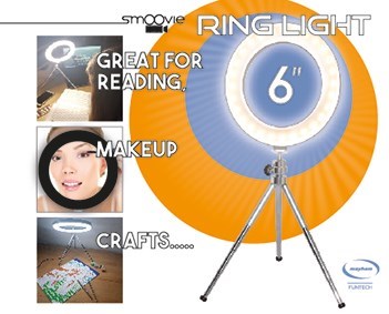 6" Ring Light with Tripod 6" Ring Light with Tripod