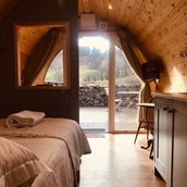 One Night Eco Glamping Pod Break at the Quiet Site, Lake District