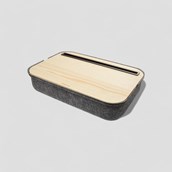 Felt iBed Lap Desk with Storage