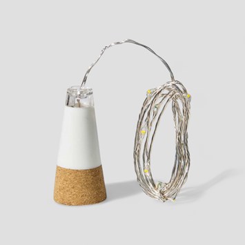 String Bottle Lights | 10 bright white bulbs!