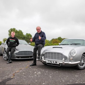 Drive An Aston Martin Replica DB5 and V8 Vantage
