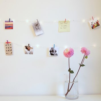 Mini Clothes Peg String Lights