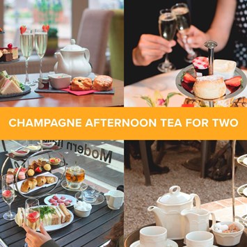 Champagne Afternoon Tea for Two Collection Experience Day | A Choice Of 14 Experiences