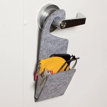 Felt Door Knob Pocket | Storage Solution!