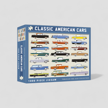 Classic American Cars Jigsaw