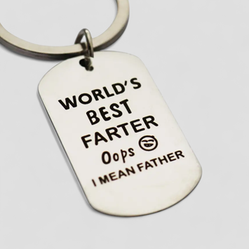 World's Best Farter Keyring World's Best Farter Keyring