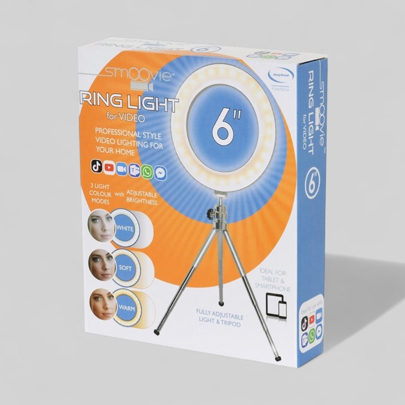 6" Ring Light with Tripod 6" Ring Light with Tripod