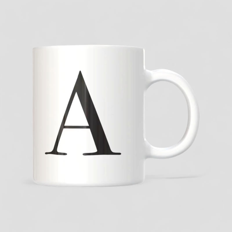 Alphabet Mugs Alphabet Mugs