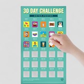 30 Day Challenge Poster Detox