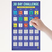 30 Day Challenge Poster Exercise
