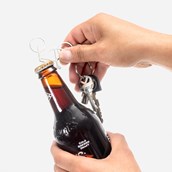 Bike Keychain and Bottle Opener