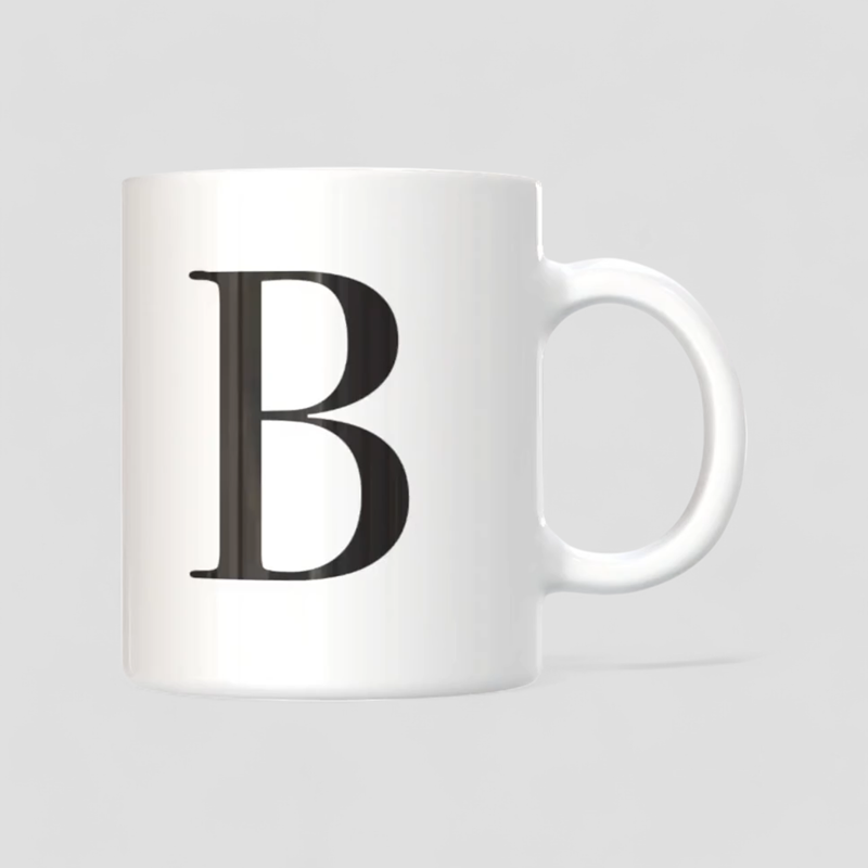 Alphabet Mugs