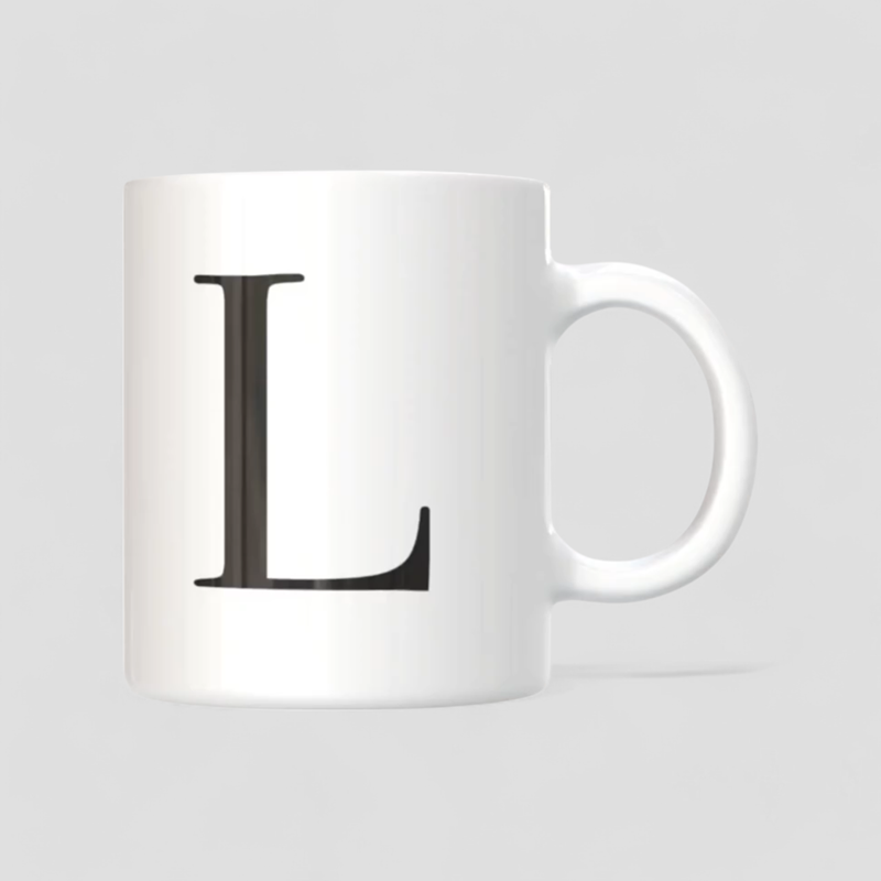 Alphabet Mugs