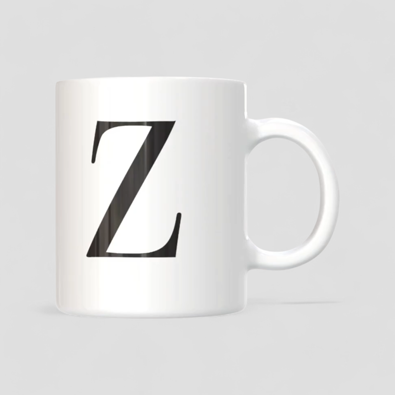 Alphabet Mugs Alphabet Mugs